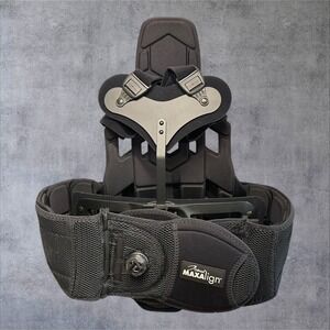 DeRoyal MAXAlign TLSO Back Brace Unisex Adjustable Black Spinal Support